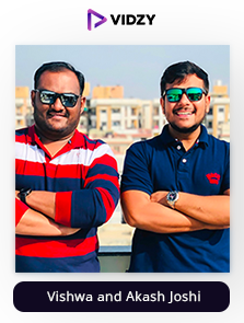 Vishwa and Akash Joshi