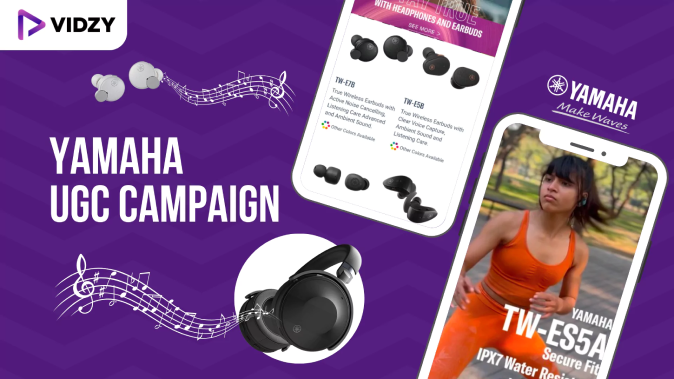 Yamaha UGC campaign: Awareness for Latest Range of Audio Products