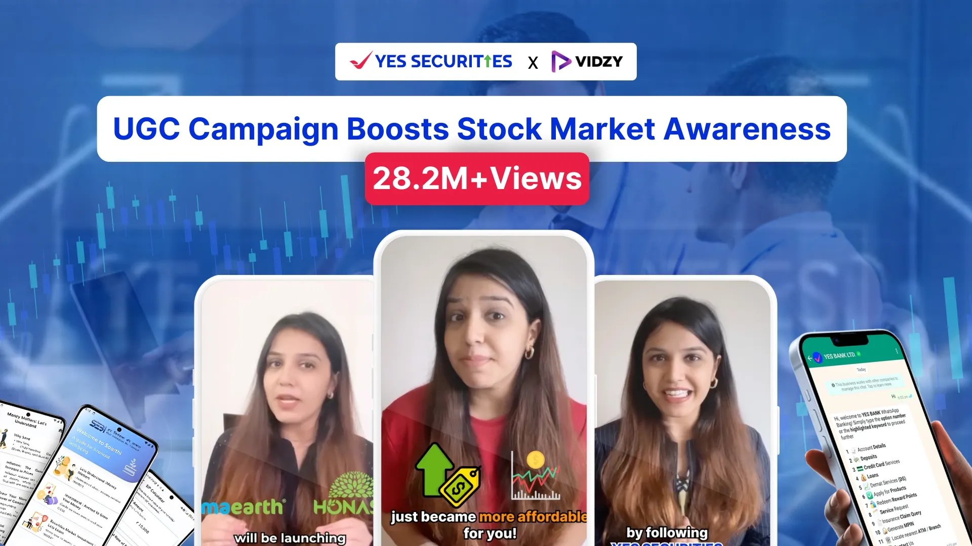 Yes Securities UGC Campaign Boosts Stock Market Awareness: 28.2 M views+