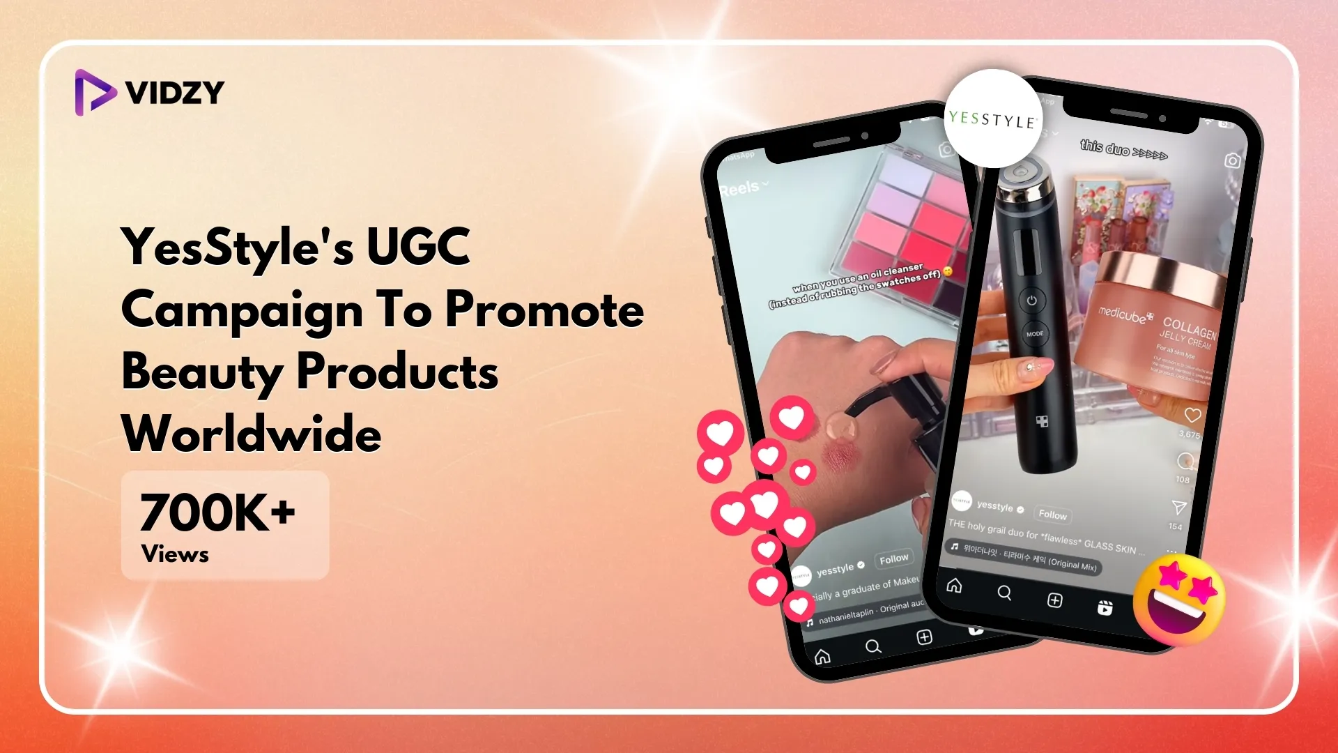 YesStyle's UGC Campaign To Promote Beauty Products Worldwide: 700K+ Views
